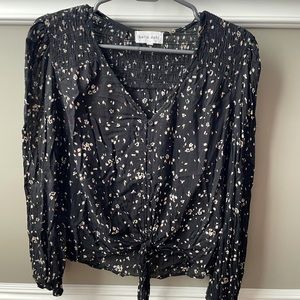 Bella Dahl Flower, Cropped Shirt